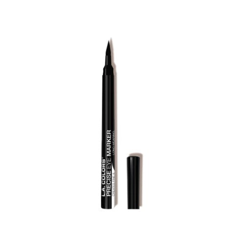 LA Colors Precise Eye Marker in Black with ultra-fine tip for perfect, smudge-proof eye makeup application.