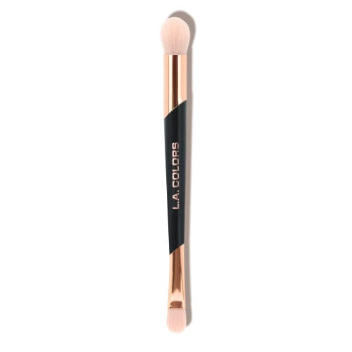 LA Colors Concealer & Blending Brush with dual-ended design for flawless coverage and seamless blending, featuring soft, synthetic bristles.