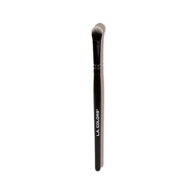 LA Colors Blending Brush with soft bristles and dense, oval shape for seamless eye makeup blending and shading.