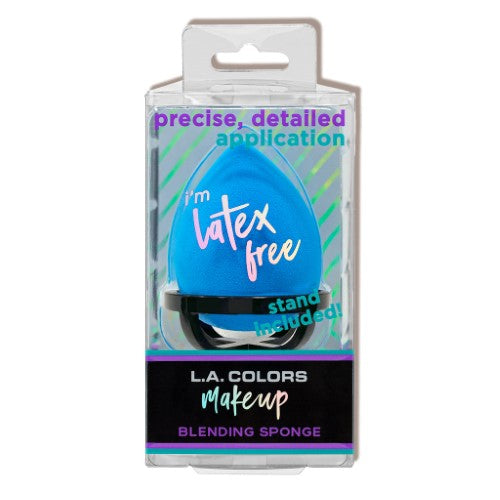 LA Colors Blending Sponge with Stand, designed for flawless makeup application and precision blending.