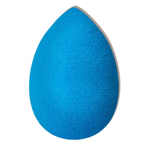 LA Colors Blending Sponge with Stand for flawless makeup application, featuring rounded sides and a pointed top for precision.