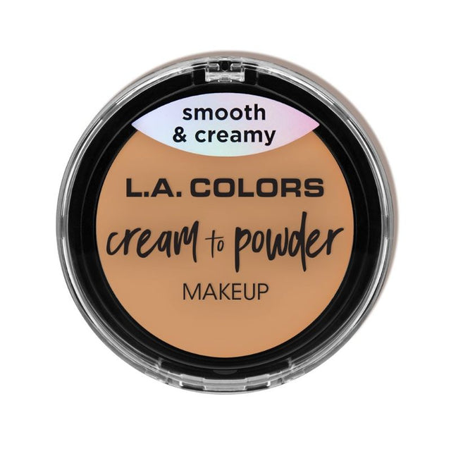 LA Colors Cream to Powder in Honey Beige offers full coverage with a lightweight feel for a flawless, natural finish.