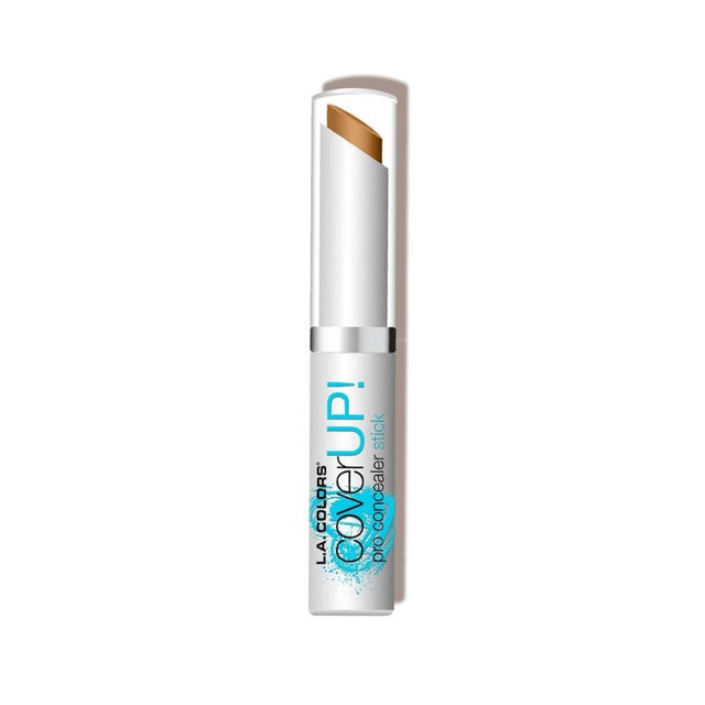 LA Colors Pro Concealer Stick in Light Honey for flawless coverage, correcting dark circles and imperfections effortlessly.