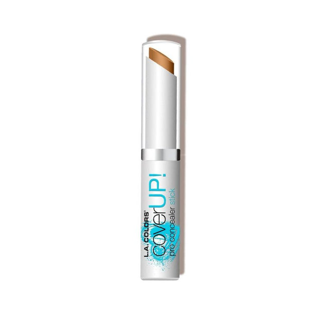 LA Colors Pro Concealer Stick in Golden, designed for flawless skin, covering blemishes and dark circles effortlessly.