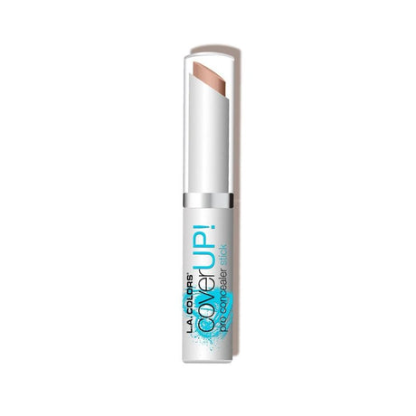 LA Colors Pro Concealer Stick in Nude for seamless cover and correction of imperfections, dark circles, and fine lines.