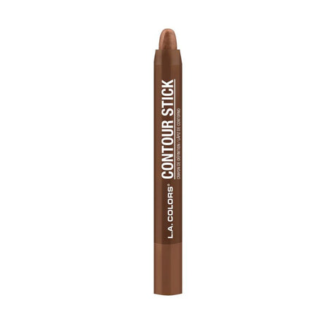 LA Colors Skinny Contour Stick - Bronzer for sculpting and highlighting with creamy texture, fits easily in makeup bags.
