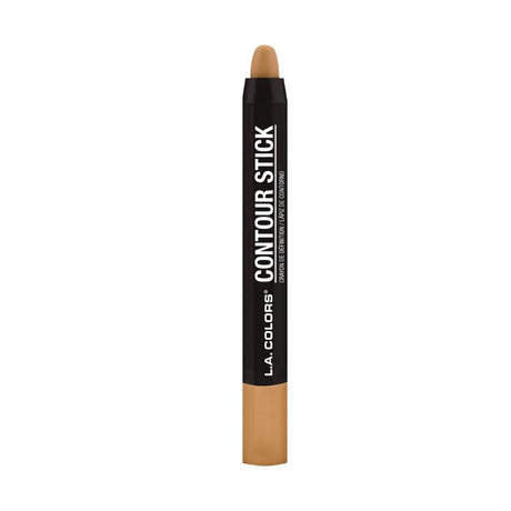 LA Colors Skinny Contour Stick in Lt. to Brighten for enhancing features with a creamy formula for seamless highlighting.