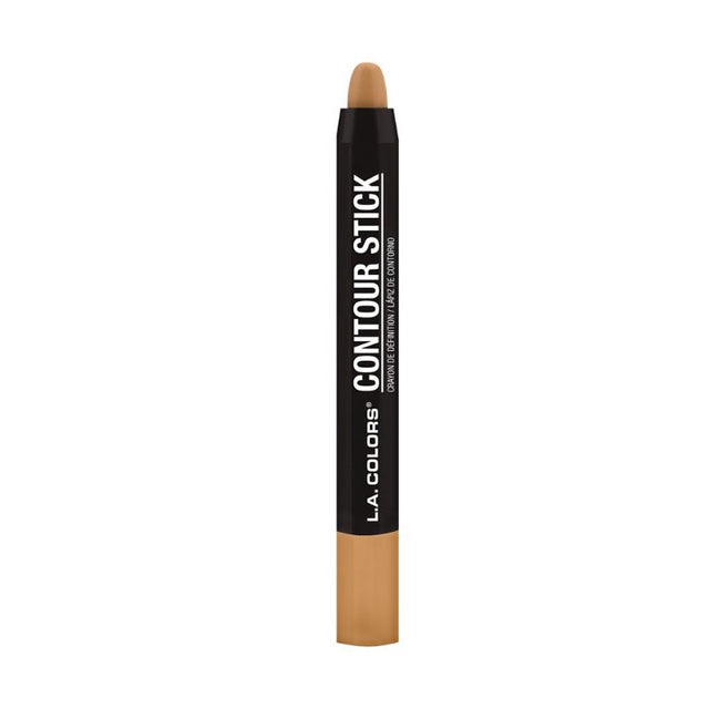 LA Colors Skinny Contour Stick in Lt. to Brighten for enhancing features with a creamy formula for seamless highlighting.