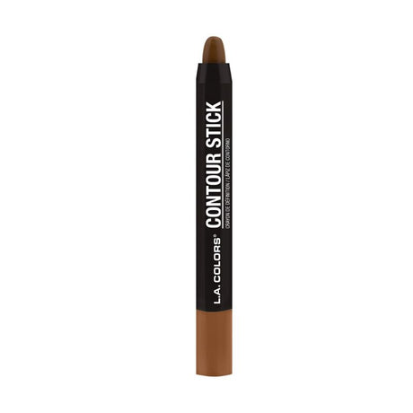 LA Colors Skinny Contour Stick in Medium, designed for easy sculpting and highlighting with a creamy texture for flawless application.