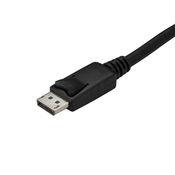 Premium 9.8' USB C to DisplayPort Cable - 4K 60Hz, Thunderbolt 3 Compatible, Black