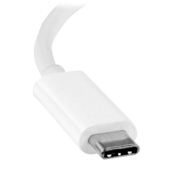 USB-C to DVI Adapter - Connect USB Type-C Devices to DVI Displays with High-Definition Video