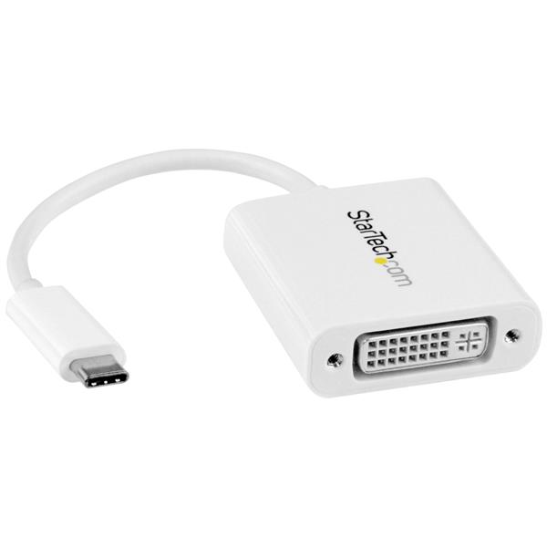 USB-C to DVI Adapter - Connect USB Type-C Devices to DVI Displays with High-Definition Video