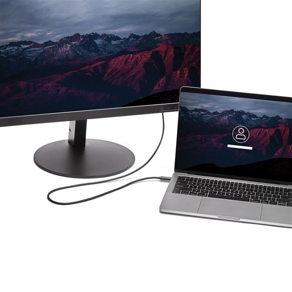 Premium 2m USB-C to HDMI cable for 4K 60Hz streaming with MacBook, Dell XPS, and other USB-C devices.