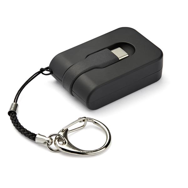 Portable USB-C to HDMI Adapter - 4K Video, Quick-Connect Keychain, Travel-Friendly Design