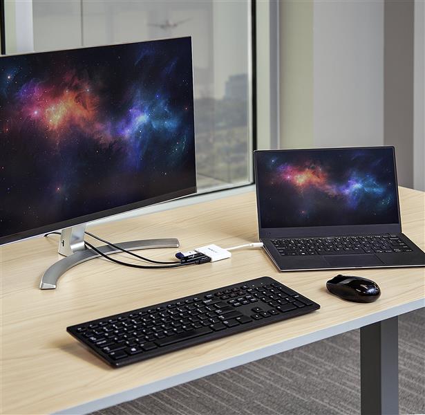 USB-C Multiport Adapter with 4K HDMI, USB 3.0, PD Charging for MacBook and Laptops