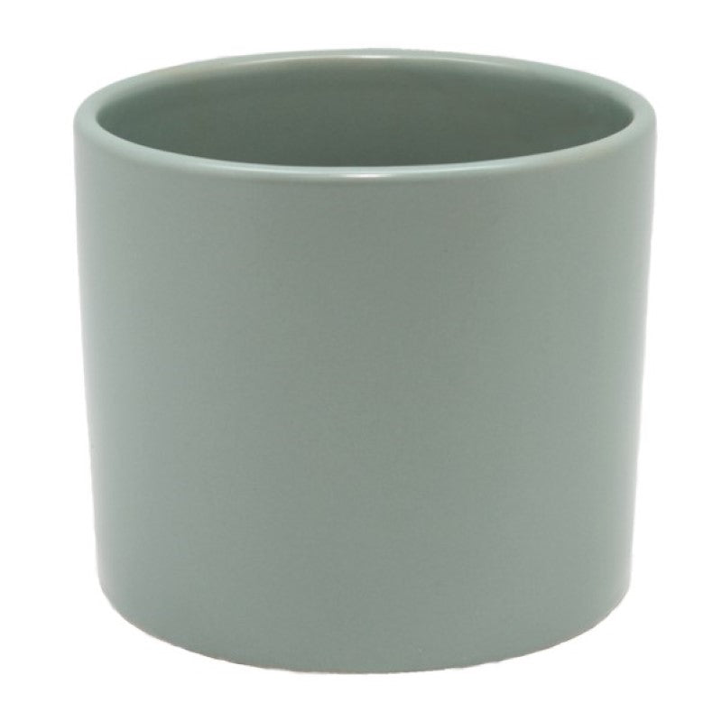 Vase / Planter - Ceramic Cylinder in Sage