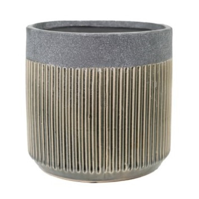 Vase / Planter - Ceramic round pot D18xH175cm