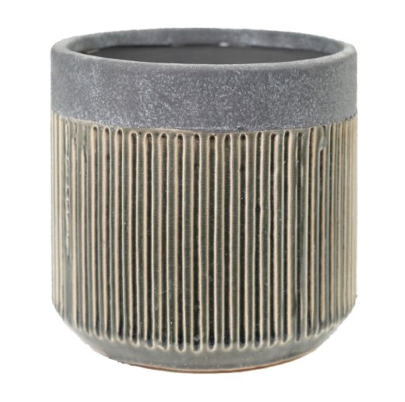 Vase / Planter - Ceramic round pot D15xH145cm