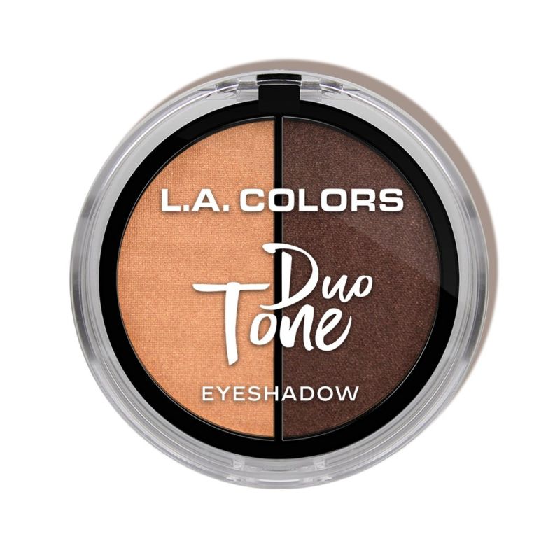 LA Colors Duo Tone Eyeshadow - Superstar features 16 duo tones, perfect for versatile eye looks and easy blending.