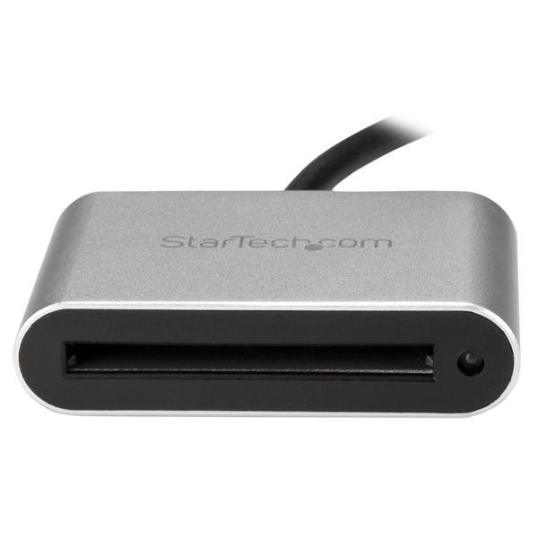 High-speed USB 3.0 CFast 2.0 card reader/writer for photographers, offers rapid file transfers and portable design.