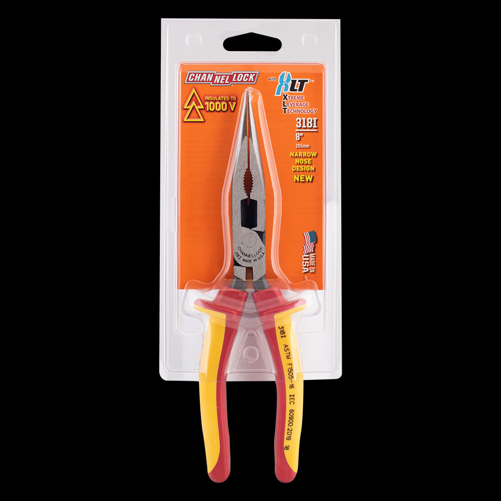 CHANNELLOCK 205mm Insulated Long Nose Plier