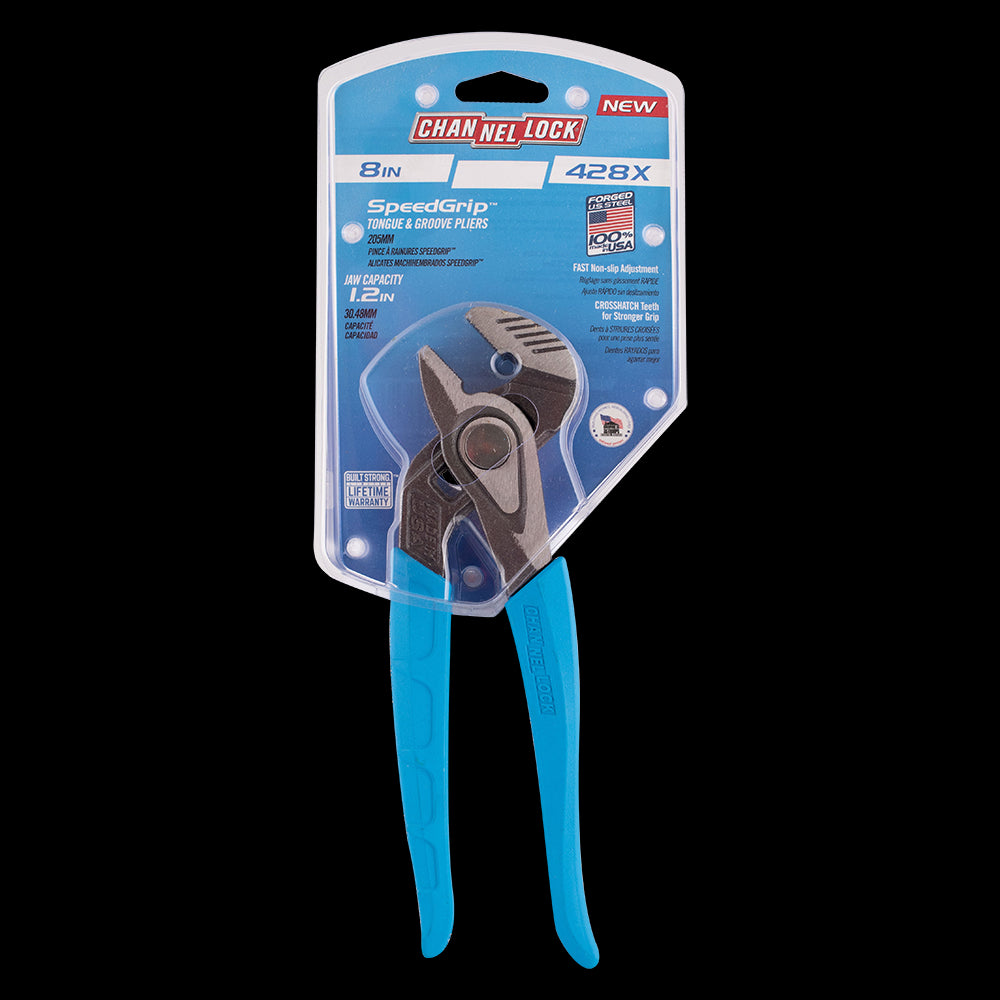 CHANNELLOCK 215mm SpeedGrip™ Tongue & Groove Plier