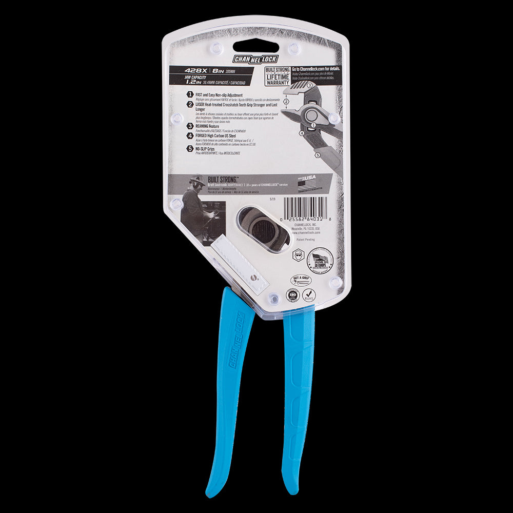 CHANNELLOCK 215mm SpeedGrip™ Tongue & Groove Plier