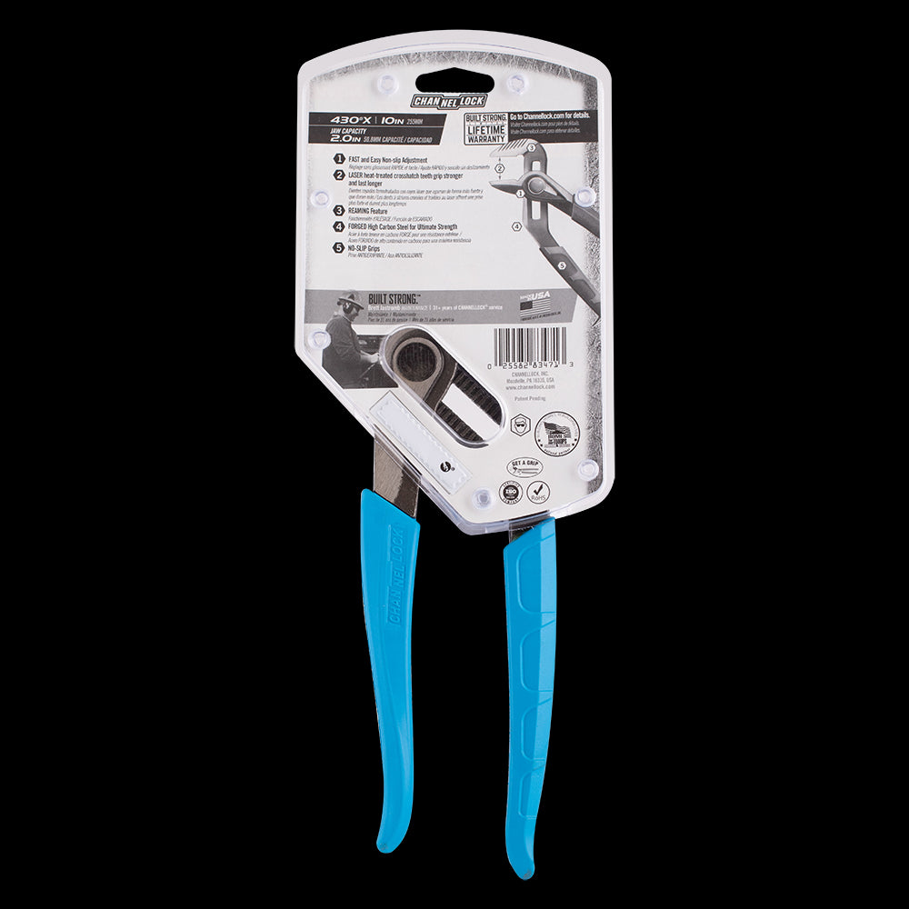 CHANNELLOCK 241mm SpeedGrip™ Tongue & Groove Plier
