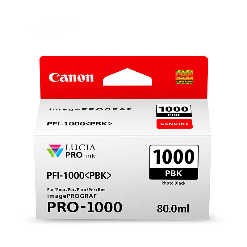 Canon PFI1000PBK Ph Blk Ink
