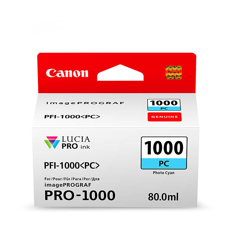 Canon PFI1000PC Ph Cyan Ink