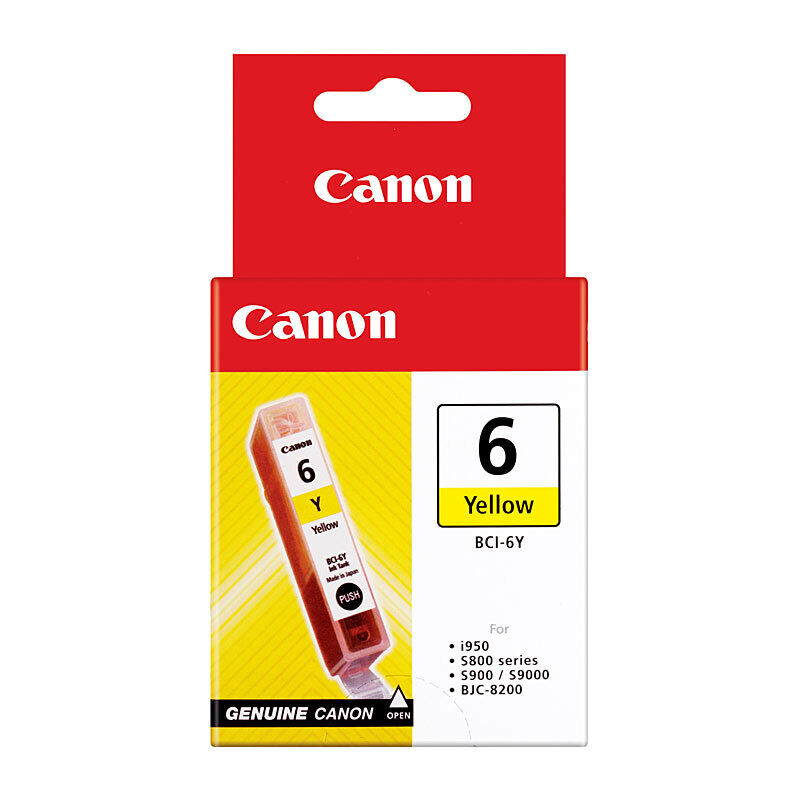 Canon BCI6Y Yellow Ink Tank