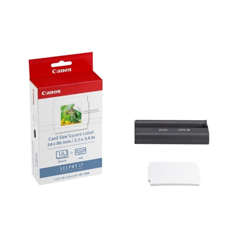 CanonKC18IS Ink & card Pk