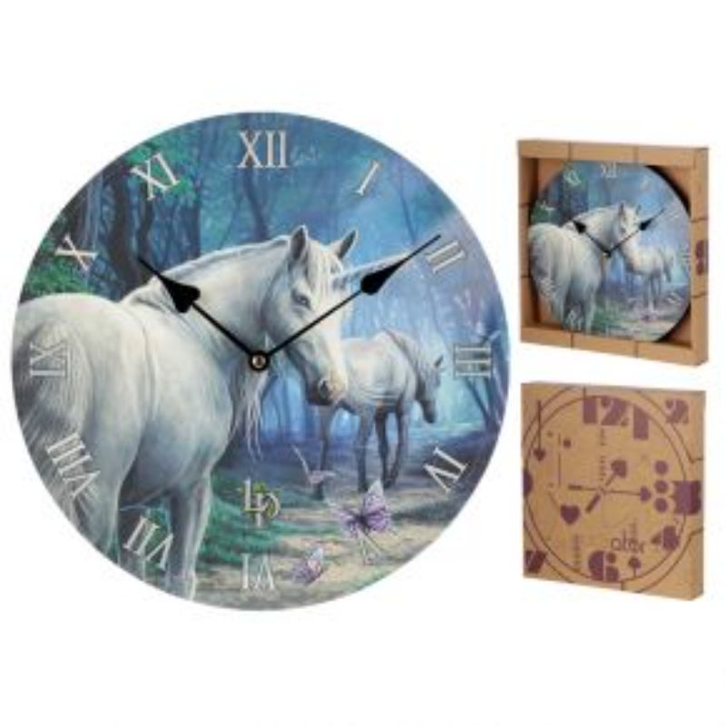 Clock - Lisa Parker The Journey Home Unicorn Picture