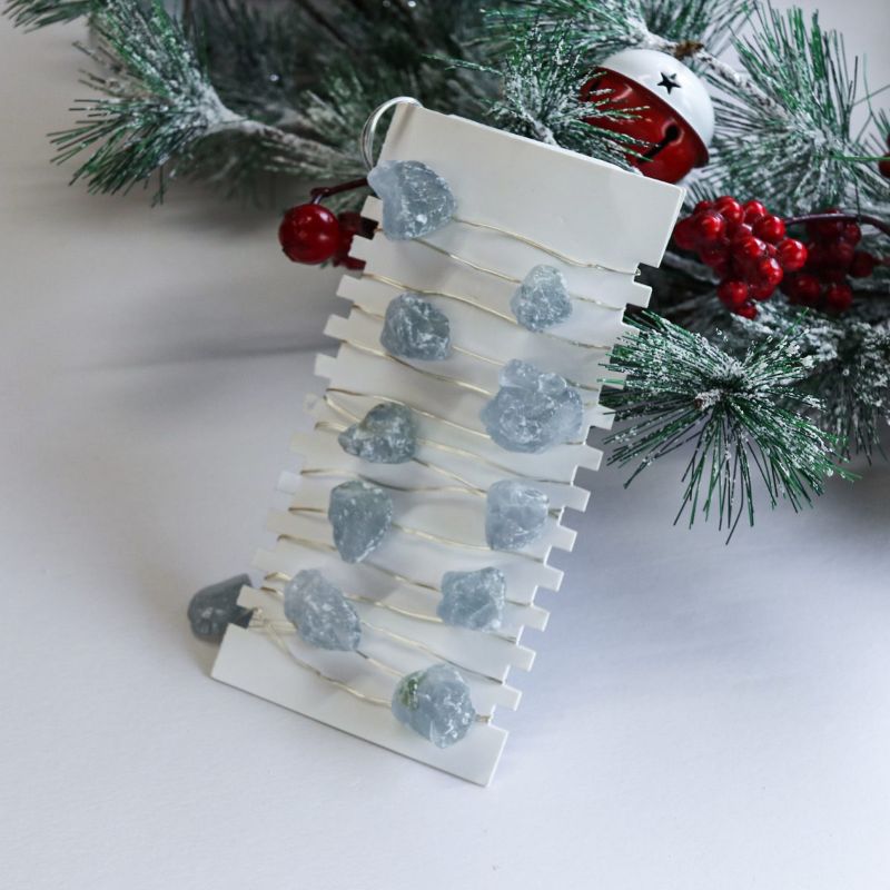 Crystal Fairy Lights - Celestite