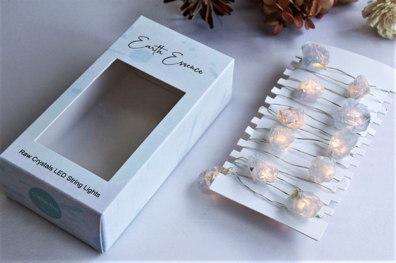 Crystal Fairy Lights - Celestite