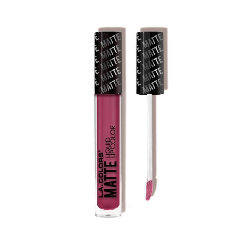 LA Colors Matte Liquid Lipstick in Perfection offers bold, long-lasting color with a smooth, velvety matte finish.