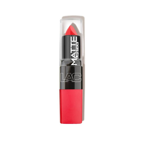 LA Colors Matte Lipstick in Whirlwind offers vibrant, comfortable color with a buttery soft texture for smooth, velvety lips.