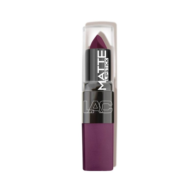 LA Colors Matte Lipstick in Torrid, a bold, velvety matte shade that hydrates lips with long-lasting comfort.