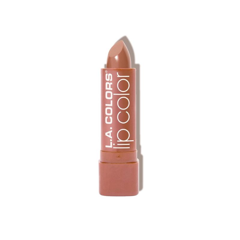LA Colors Moisture Rich Lip Color - In the Buff with Aloe Vera, Vitamin E, and a contour tip for precise application.