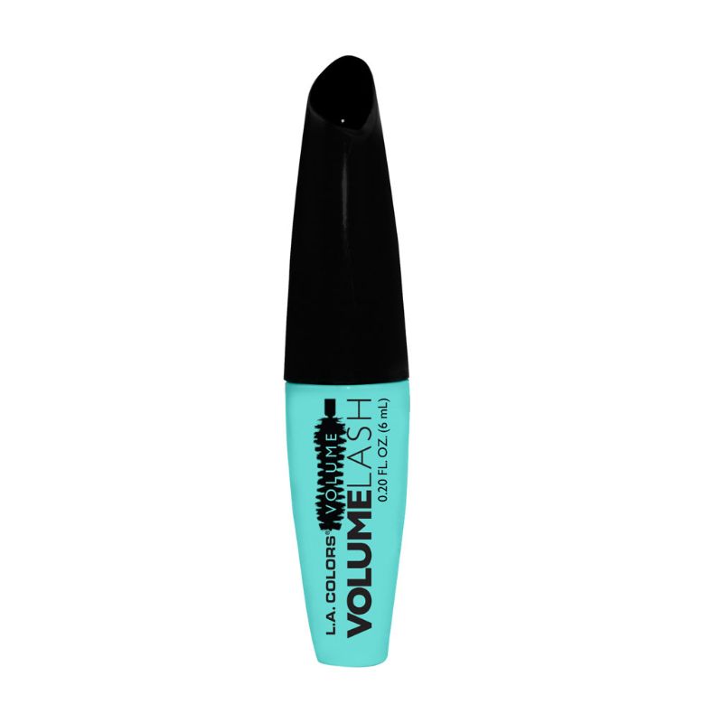 Travel-sized LA Colors Volume Lash Mascara in black, designed for serious lash volume and a bold, defined look.