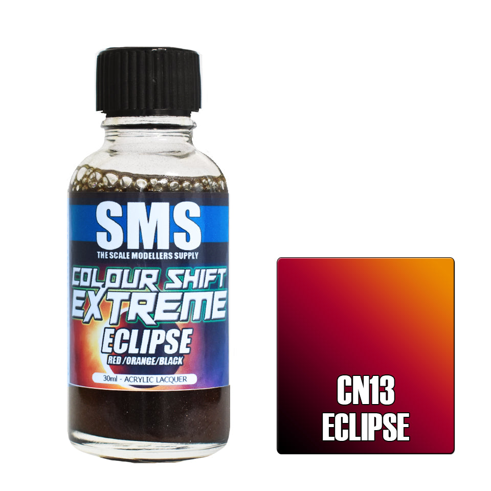 AIRBRUSH PAINT 30ML COLOUR SHIFT EXTREME ECLIPSE ACRYLIC LACQUER SCALE