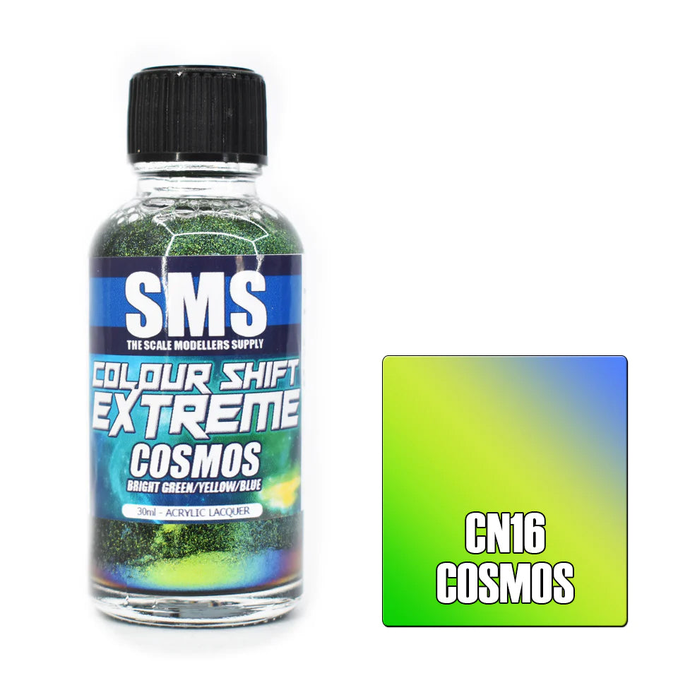 AIRBRUSH PAINT 30ML COLOUR SHIFT EXTREME COSMOS ACRYLIC LACQUER SCALE
