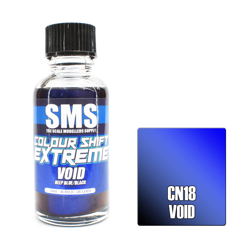 AIRBRUSH PAINT 30ML COLOUR SHIFT EXTREME VOID ACRYLIC LACQUER SCALE