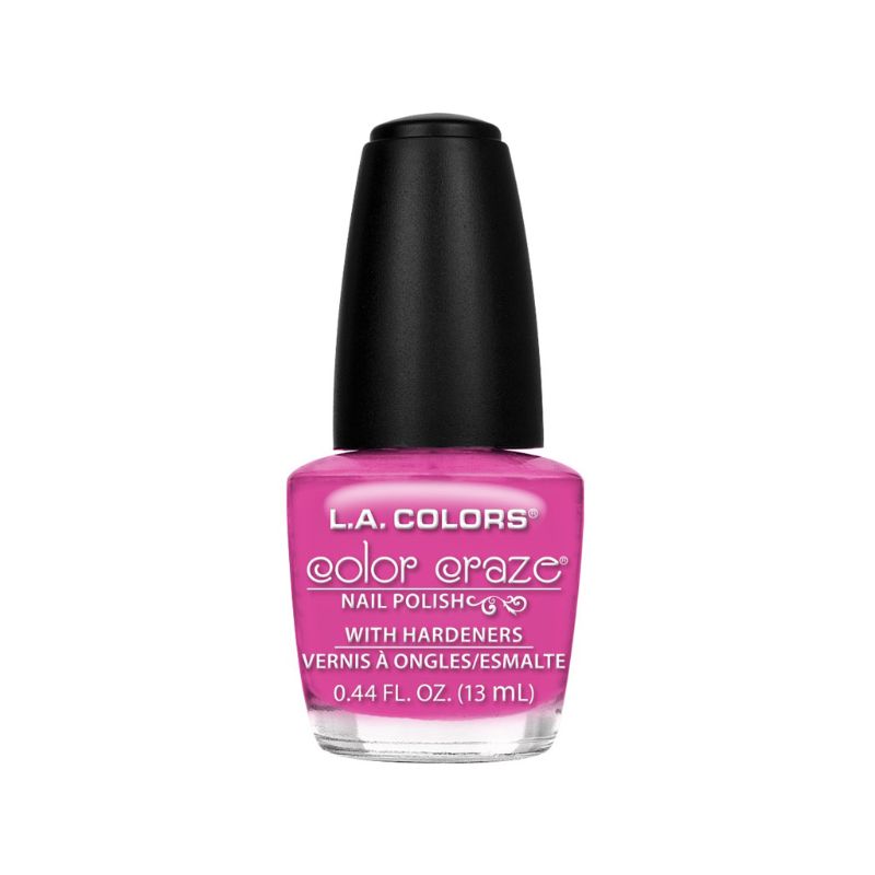 Bright and vivid LA Colors Color Craze - Vacay nail polish collection, perfect for stylish summer manicures.