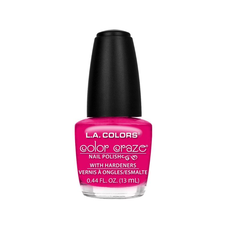 Vibrant LA Colors Color Craze - Staycation nail polish set featuring sunny hues for a cheerful manicure experience.