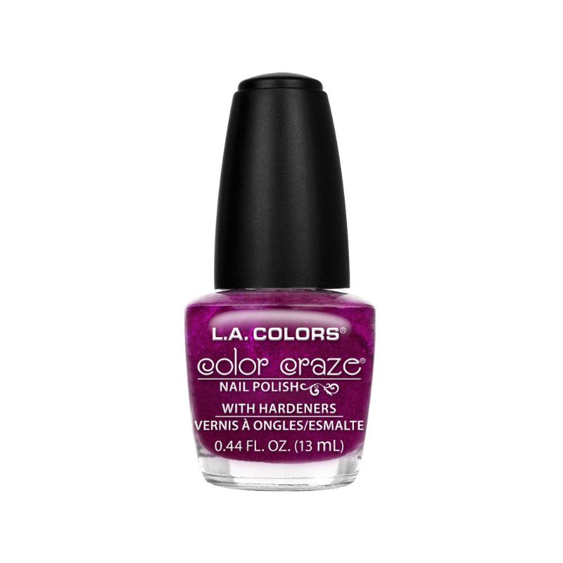 Bright and vibrant LA Colors nail polish in Luxury Cruise, perfect for stylish, long-lasting manicures and nail art.