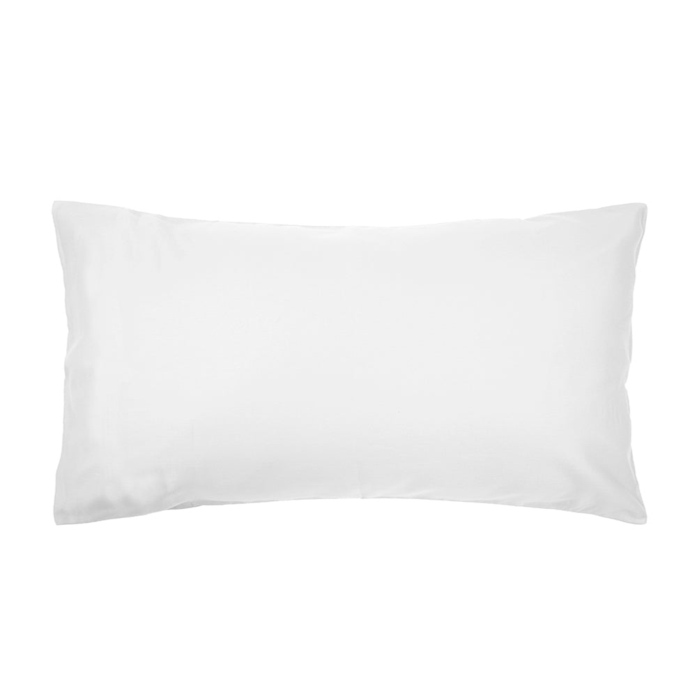 King Chateau Pillowcase White- Bambury