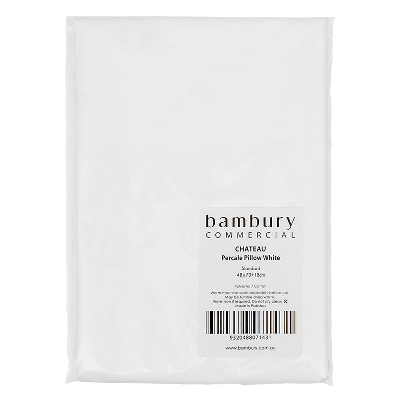 Std Chateau Pillowcase Mocha- Bambury