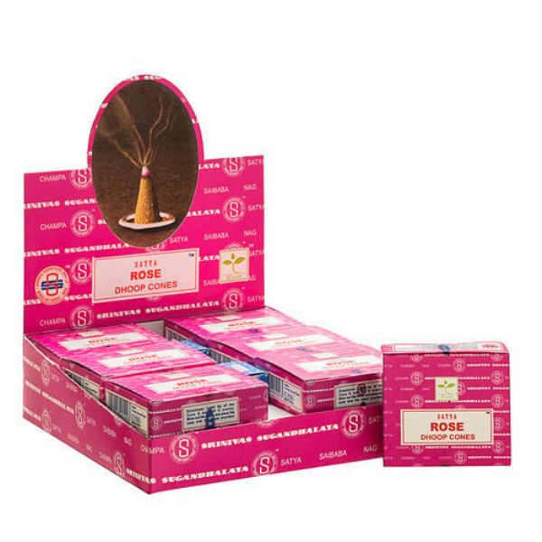 Satya Champa Rose Dhoop Cones