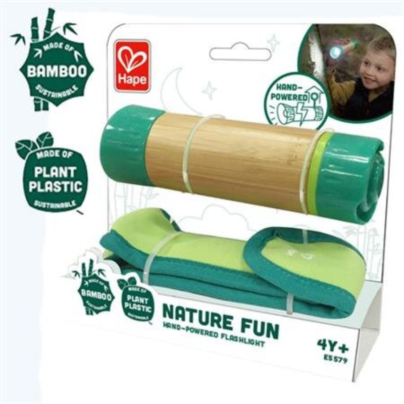 Hand Powered Flashlight - Hape (135mm)